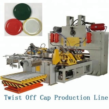 Linha de Máquina para Fabricação de Tampas Twist Off