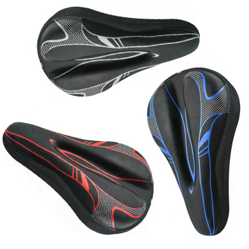 3D Ultra Comfort Unisex Silicone Gel Pad Cushion for Mountain Bike Saddle
