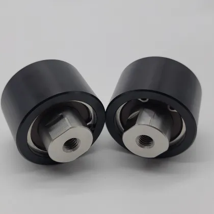 High Efficiency Polyurethane Roller in Machinery Traceless Roller Small Rubber Coated Roller