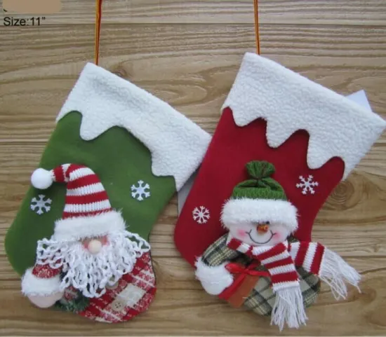 Cute cartoon classic Christmas stockings gift