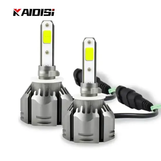 Ultra-Bright 72W R11 LED Headlight Bulbs: 8000LM for H4, H7, and H11 Applications - Automotive Headlights