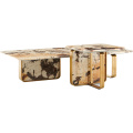 coffee table luxury marble tea table sitting room