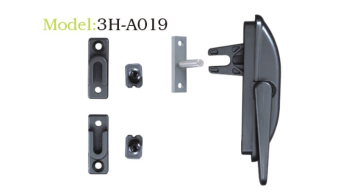 Multi-point lockable handle fork type
