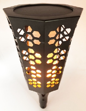 ใหม่ไฟ LED 54SMD นำเปลวไฟสวน