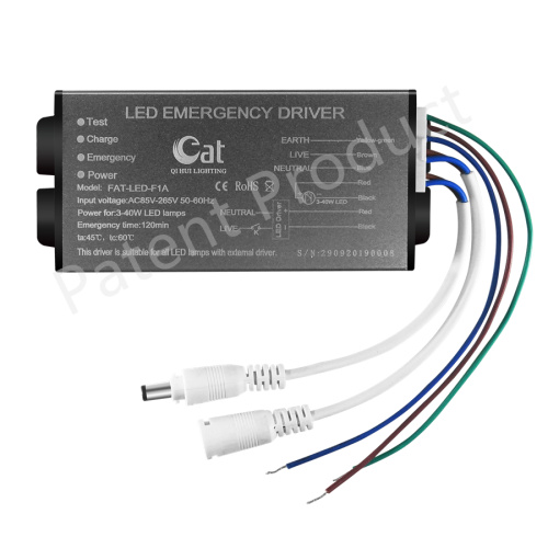 LED Emergency Driver 3-40W Lichtversorgung