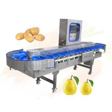 ORME Auto Papaya Olive Live Crab Seafood Snail Weight Sort Grade Machine