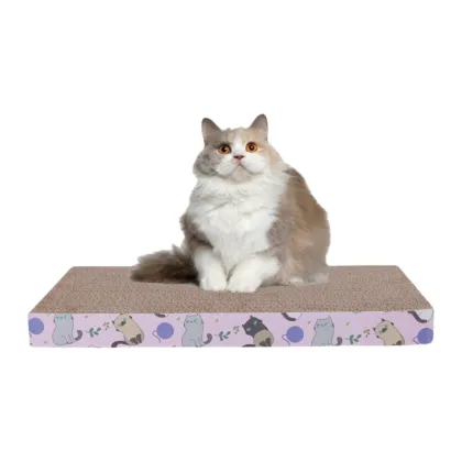 Modern Sustainable Cat Scratch Board Corrugated Paper Pet Claw Scratch Toy