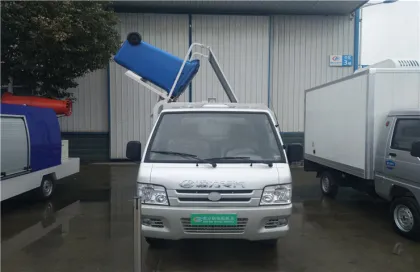 Cheap new energy electric small mobile refuse truck
