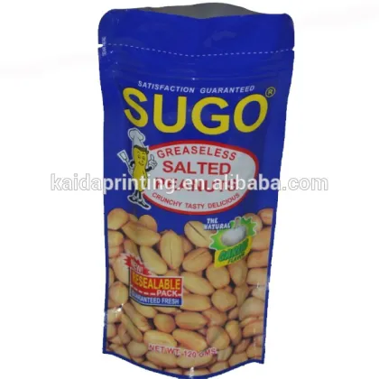 candied nuts zipper bags,reusable snack packing bags for nuts,good barrier,moisture proof
