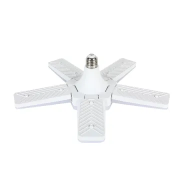 LED E27 Fan Bulb Light 2835 SMD B22 Foldable Fan Blade Ceiling Light