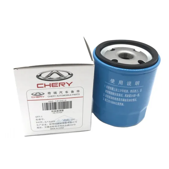 Automotive Oil Filter Element 480-1012010 for Chery 475, 477, 48, D4G15 Engine