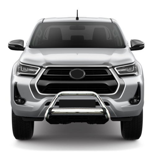 304 stainless steel U-shaped front bumper with adhesive