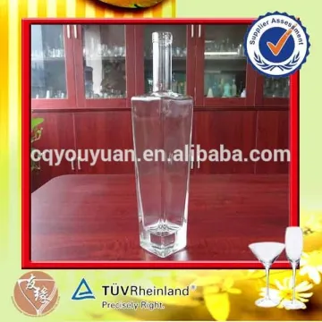 700ml thick bottom high flint glass bottle vodka