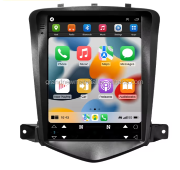 9.7 Inch Vertical Touch Screen DVD Player for Car - GRANDnavi Android Car Radio with QLE Car Play