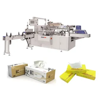 ZODE High Speed V Fold Facial Tissue Packing Machine