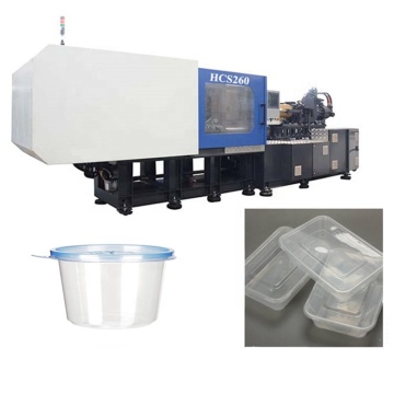 Haichen 180 Ton Automatic Plastic Lunch Container Injection Molding Machine
