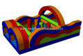 60 フィートの膨脹可能な風変わりな障害物コース