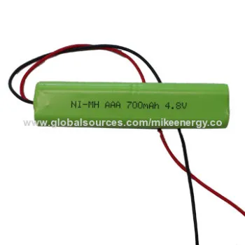4.8V NiMH Battery Pack with 700mAh Capacity, Suitable for Emergency LampNew