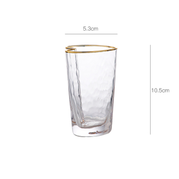 wholesale durable clear low price double wall glass cup