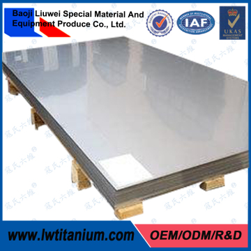 Polished ASTM B265 Gr5 Titanium Sheets for Sale