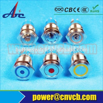 Ls16 on/off led metal push button