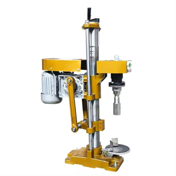Small Manual Semi-Automatic Plastic Glass Bottle Screw Capping Machine