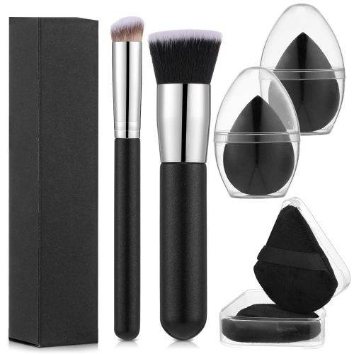 6Pcs Foundation Brush for Liquid Makeup