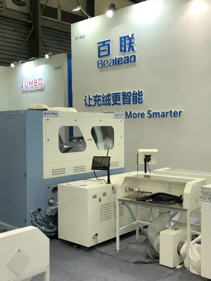 Two Ports Auto Down Filling Machinery