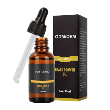 Private Label Beard Growth Oil Kit for Men's Facial Hair Care