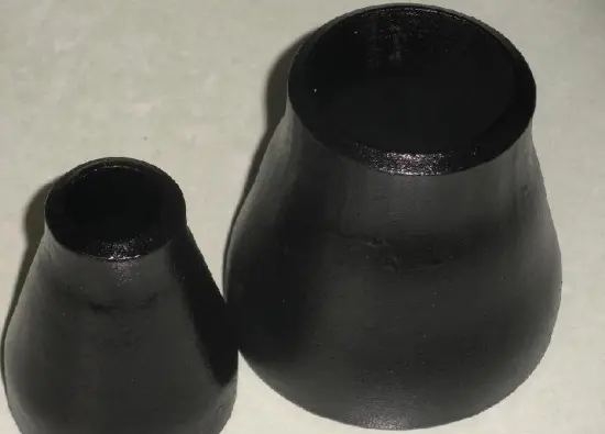butt weld black carbon steel seamless pipe fitting reducer