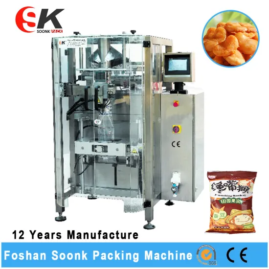 China Supplier Soonke Granule Namkeen Pouch Packing Machine