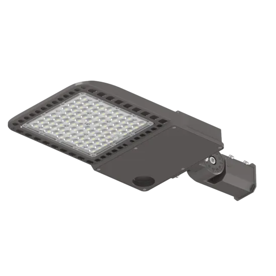 Adjustable IP65 Outdoor Lighting: Explore Varieties of Bracket Parking Lot Lights with Photocell in 80W, 100W, 120W, 150W, 200W, and 300W for Shoebox Pole Applications
