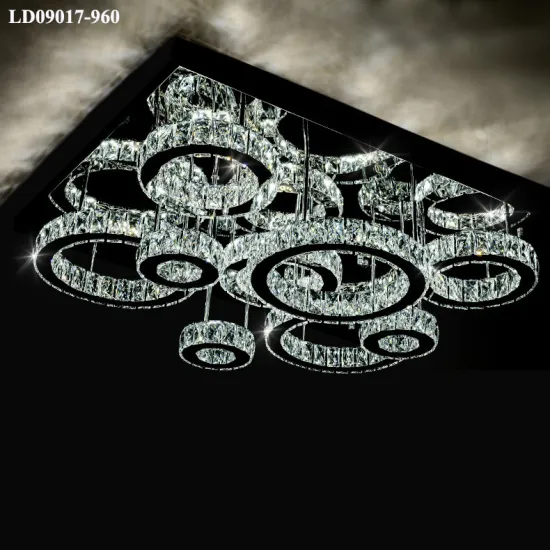 decorative lighting fixture crystal led light for home