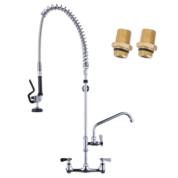 Durable 36" Height Wall Mount Commercial Kitchen Faucet