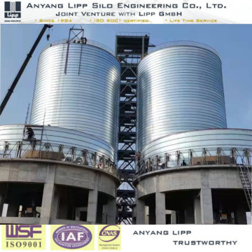 Silo für ultrafeine Pulverspeicher und Versandsystem