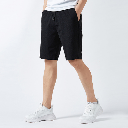 Pantalones holgados de playa con cordones para hombre