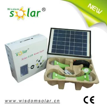 Mini solar light kits LED emergency solar home light