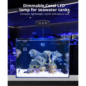 Éclairage d&#39;aquarium en eau salée à LED d&#39;aquarium