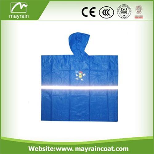 Fashion Waterproof PVC Poncho for Adult