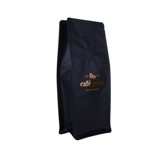 500g Recycled organic coffee bag with valve