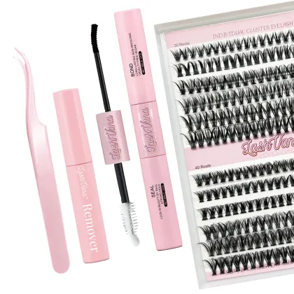 Diy Eyelash Extension Kits: Cluster and Individual Segmented Lashes