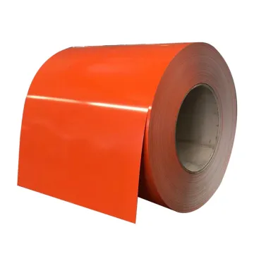 Prepainted color coated steel coils