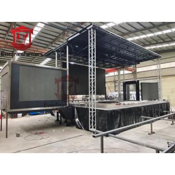 Gospel Concert Trailer for 10000 Audience 13.6m length Gospel Concert Trailer Factory