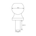 Sfera per gancio di traino di dimensioni standard UK