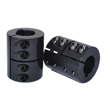 Couple d'arbre en acier d'oxyde noir D16mm L22 mm Cradiage rigide