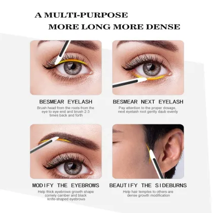 Professional 3ml Eyebrow Growth Oil & Serum for Enhanced Eyelash and Eyebrow Growth