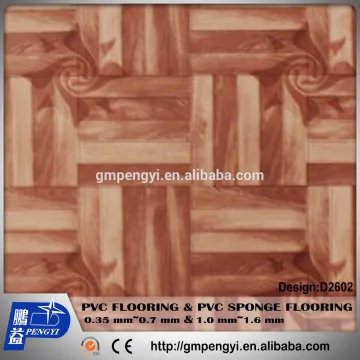 fire-resistant manufactory supply cheap price FOB GuangZhou PVC vinyl flooring thickness 0.7mm roll