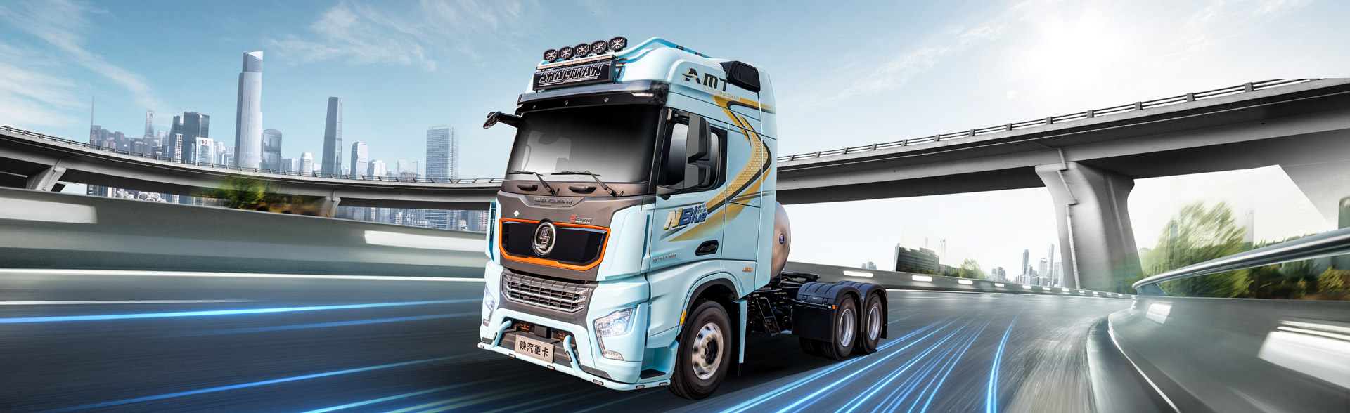 Shacman S6000 Natural Gas Tractor Truck