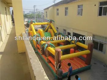 Kids Fun Cheap Inflatable Obstacle Course for Sale