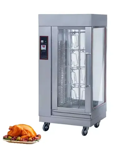 High-Quality Rotisserie Shawarma Machine: Efficient, Stainless Steel, Electric Standing Factory Supply